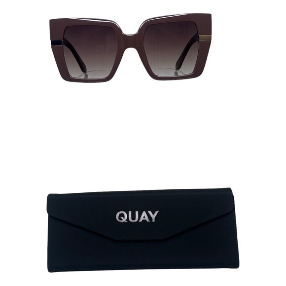 Quay Australia Other - QUAY Australia NOTORIOUS Sun Glasess Womens Large Coverage